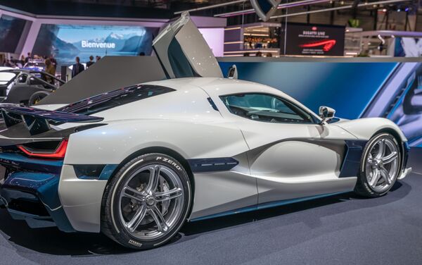 Un Rimac C_Two - Sputnik Mundo