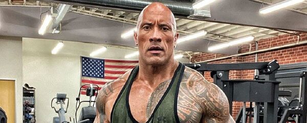 Dwayne Johnson, actor y luchador estadounidense - Sputnik Mundo