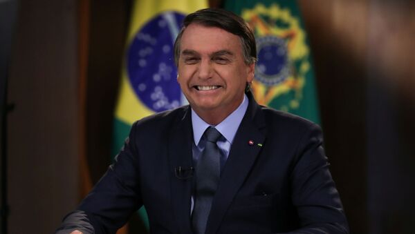 Jair Bolsonaro, presidente de Brasil - Sputnik Mundo