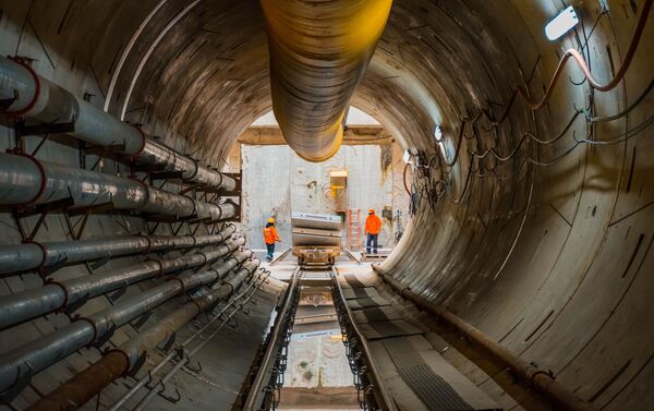 Obra del Sistema Matanza-Riachuelo, en Buenos Aires, Argentina - Sputnik Mundo