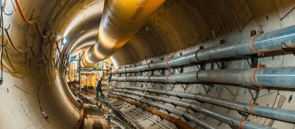 Obra del Sistema Matanza-Riachuelo, en Buenos Aires, Argentina - Sputnik Mundo