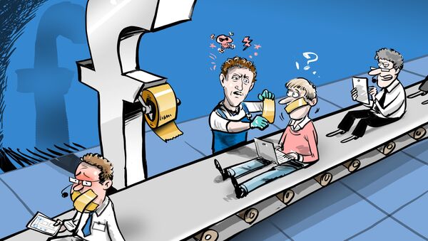 Así funciona la 'máquina de censura' de Facebook Así funciona la 'máquina de censura' de Facebook - Sputnik Mundo