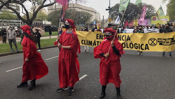 Marcha de Fridays for Future en Argentina - Sputnik Mundo