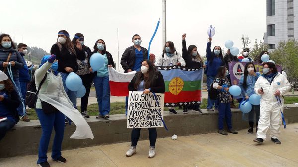 Déjà vu del estallido social en Chile: trabajadores de la salud protestan, Carabineros reprime - Sputnik Mundo