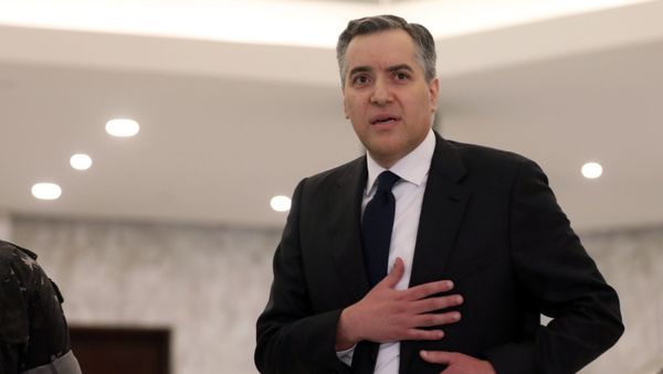 Mustapha Adib, el primer ministro de Líibano renunciado Mustapha Adib, el primer ministro de Líibano renunciado - Sputnik Mundo