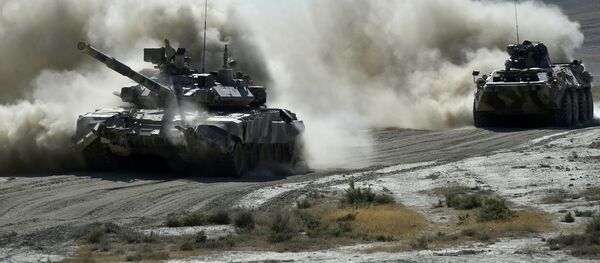 Equipo militar azerí (archivo) Equipo militar azerí (archivo) - Sputnik Mundo