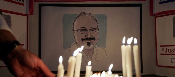 Un retrato del periodista saudí Jamal Khashoggi - Sputnik Mundo