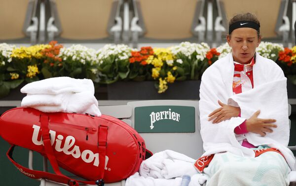 Victoria Azarenka, tenista bielorrusa en el torneo de tenis de Roland Garros - Sputnik Mundo