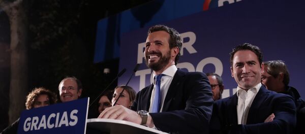 Pablo Casado tras las elecciones de noviembre de 2019 - Sputnik Mundo