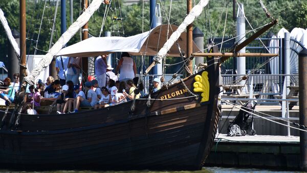 El velero Pilgrim - Sputnik Mundo