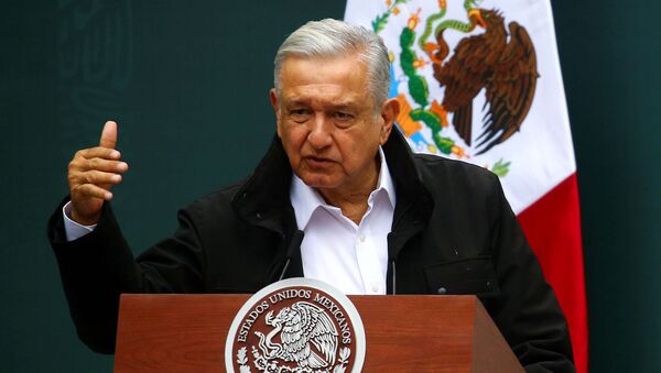 El presidente de México, Andrés Manuel López Obrador - Sputnik Mundo