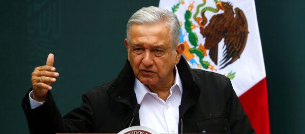 El presidente de México, Andrés Manuel López Obrador - Sputnik Mundo