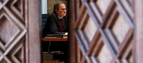 Quim Torra, expresidente de la Generalitat de Cataluña - Sputnik Mundo