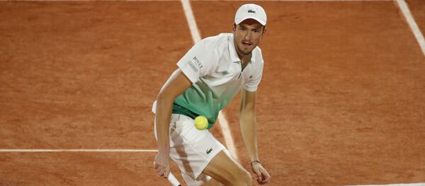 Daniil Medvédev, tenista ruso, durante el Torneo de de Roland Garros 2020 - Sputnik Mundo