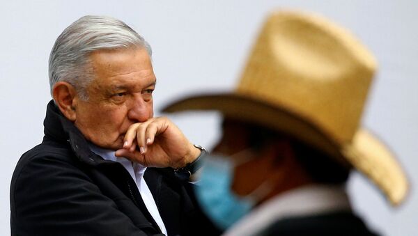 El presidente de México, Andrés Manuel López Obrador - Sputnik Mundo