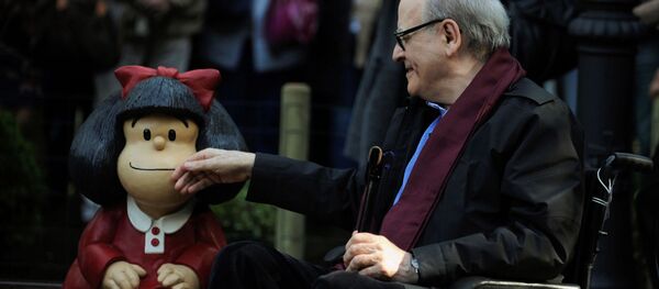 El historietista argentino Joaquín Lavado Tejón, conocido como Quino - Sputnik Mundo