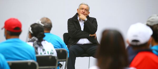 El presidente de México, Andrés Manuel López Obrador - Sputnik Mundo