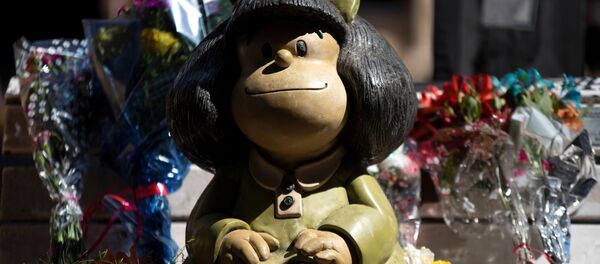 Estatua de Mafalda - Sputnik Mundo