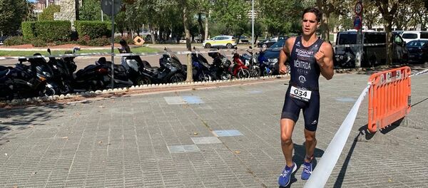 Diego Méntrida en una competeción - Sputnik Mundo