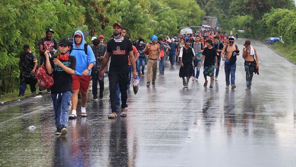 Caravana migratoria  - Sputnik Mundo