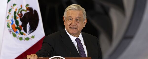 El presidente de México, Andrés Manuel López Obrador - Sputnik Mundo