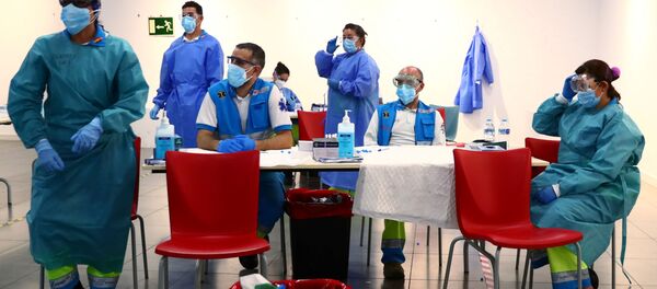 Coronavirus en Madrid, España Coronavirus en Madrid, España - Sputnik Mundo