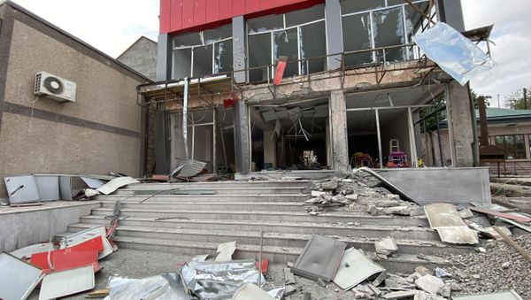 Situación en Nagorno Karabaj Situación en Nagorno Karabaj - Sputnik Mundo