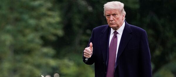 Donald Trump, presidente de EEUU - Sputnik Mundo