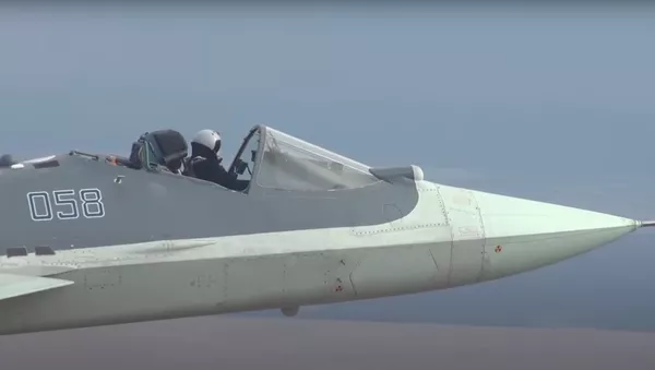Caza Su-57 'descapotable'