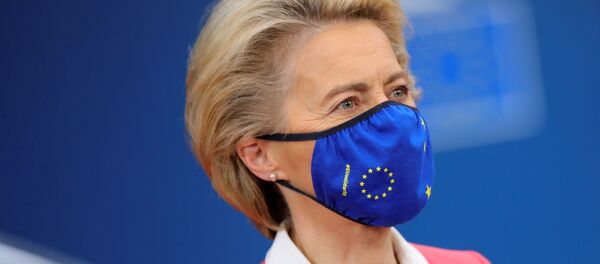 Ursula von der Leyen, presidenta de la Comisión Europea - Sputnik Mundo