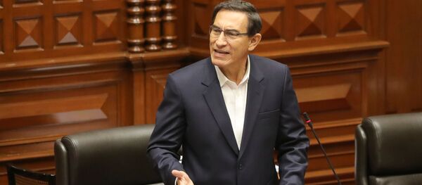 Martín Vizcarra, presidente de Perú - Sputnik Mundo