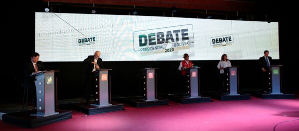 Debates presidenciales en Bolivia - Sputnik Mundo