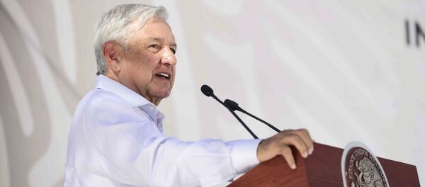 El presidente de México, Andrés Manuel López Obrador - Sputnik Mundo