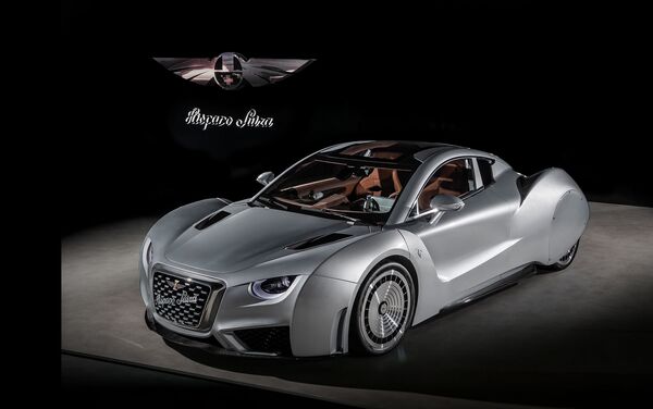 Coche eléctrico Carmen de la marca Hispano Suiza - Sputnik Mundo