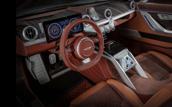 Coche eléctrico Carmen de la marca Hispano Suiza - Sputnik Mundo