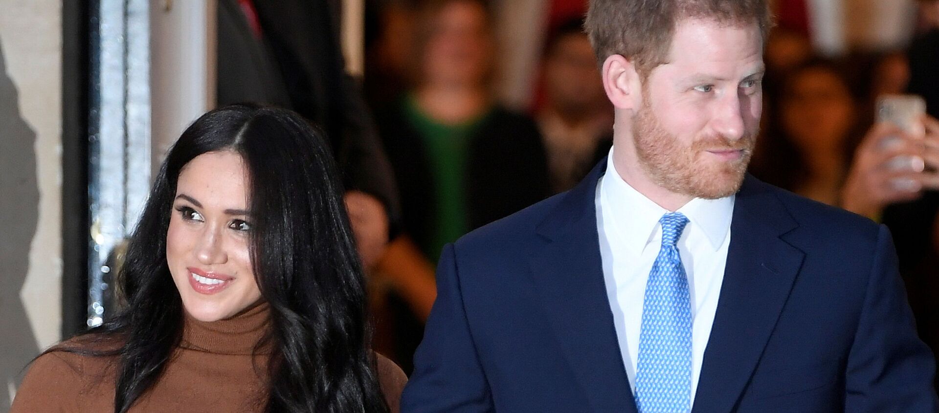 El príncipe Harry y su esposa, Meghan Markle - Sputnik Mundo, 1920, 05.10.2020