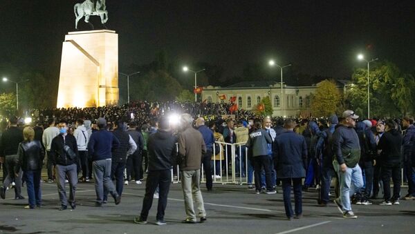 Protestas en Kirguistán - Sputnik Mundo