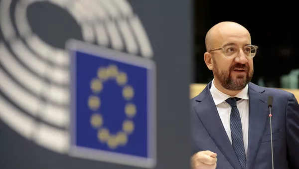 Charles Michel, presidente del Consejo Europeo - Sputnik Mundo