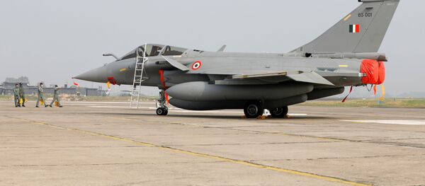 Un caza rafale de las FFAA indias - Sputnik Mundo