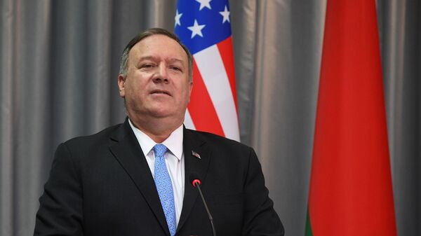 Mike Pompeo, el secretario de Estado (canciller) de Estados Unidos - Sputnik Mundo