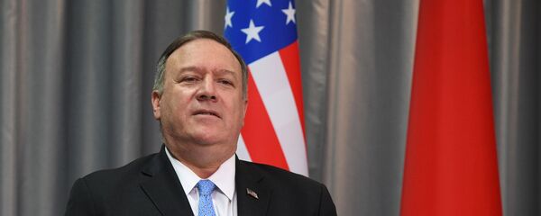 Mike Pompeo, el secretario de Estado (canciller) de Estados Unidos Mike Pompeo, el secretario de Estado (canciller) de Estados Unidos - Sputnik Mundo