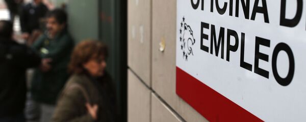 Imagen referencial de una oficina de empleo en Madrid - Sputnik Mundo