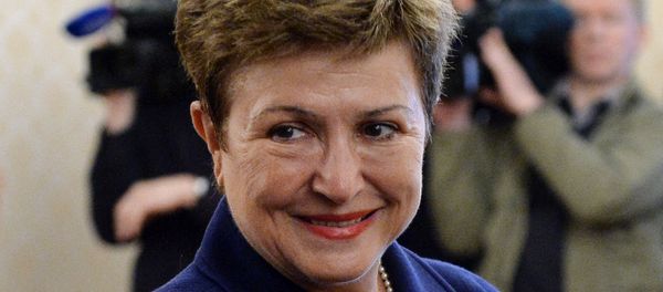 Kristalina Georgiewa, la directora gerente del FMI Kristalina Georgiewa, la directora gerente del FMI - Sputnik Mundo