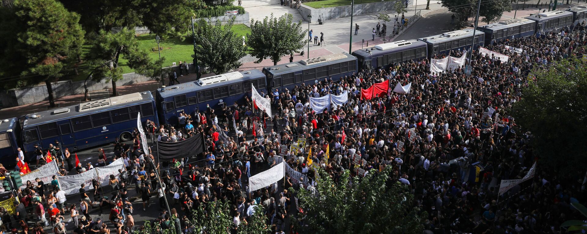 Protestas en Atenas, Grecia - Sputnik Mundo, 1920, 07.10.2020