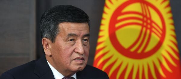  Sooronbái Zheenbékov, el presidente de Kirguistán - Sputnik Mundo