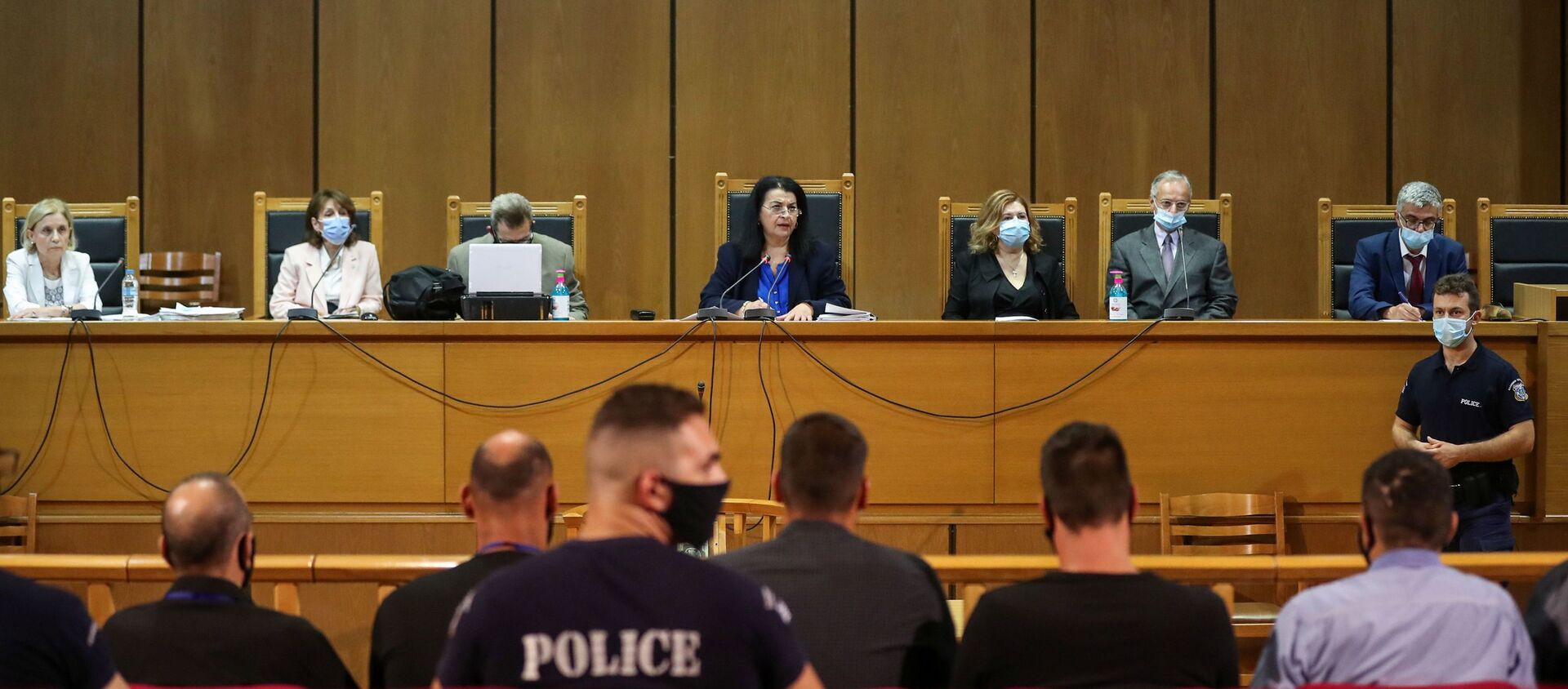 Juicio sobre el partido griego de extrema derecha Amanecer Dorado Juicio sobre el partido griego de extrema derecha Amanecer Dorado - Sputnik Mundo, 1920, 07.10.2020