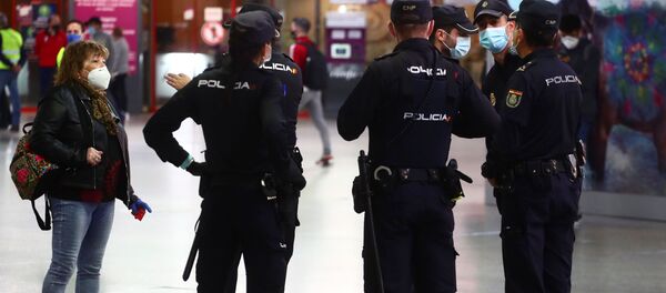 Coronavirus en España (imagen referencial) Coronavirus en España (imagen referencial) - Sputnik Mundo