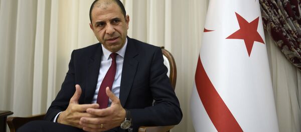 Kudret Ozersay, exministro de Asuntos Exteriores de la autoproclamada República de Chipre del Norte Kudret Ozersay, exministro de Asuntos Exteriores de la autoproclamada República de Chipre del Norte - Sputnik Mundo