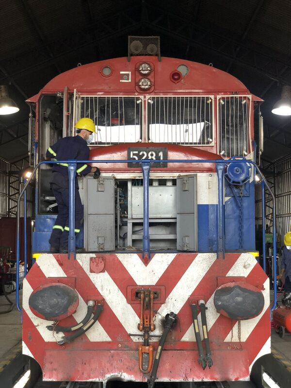 Líder rusa en ingeniería ferroviaria revoluciona a Argentina - Sputnik Mundo