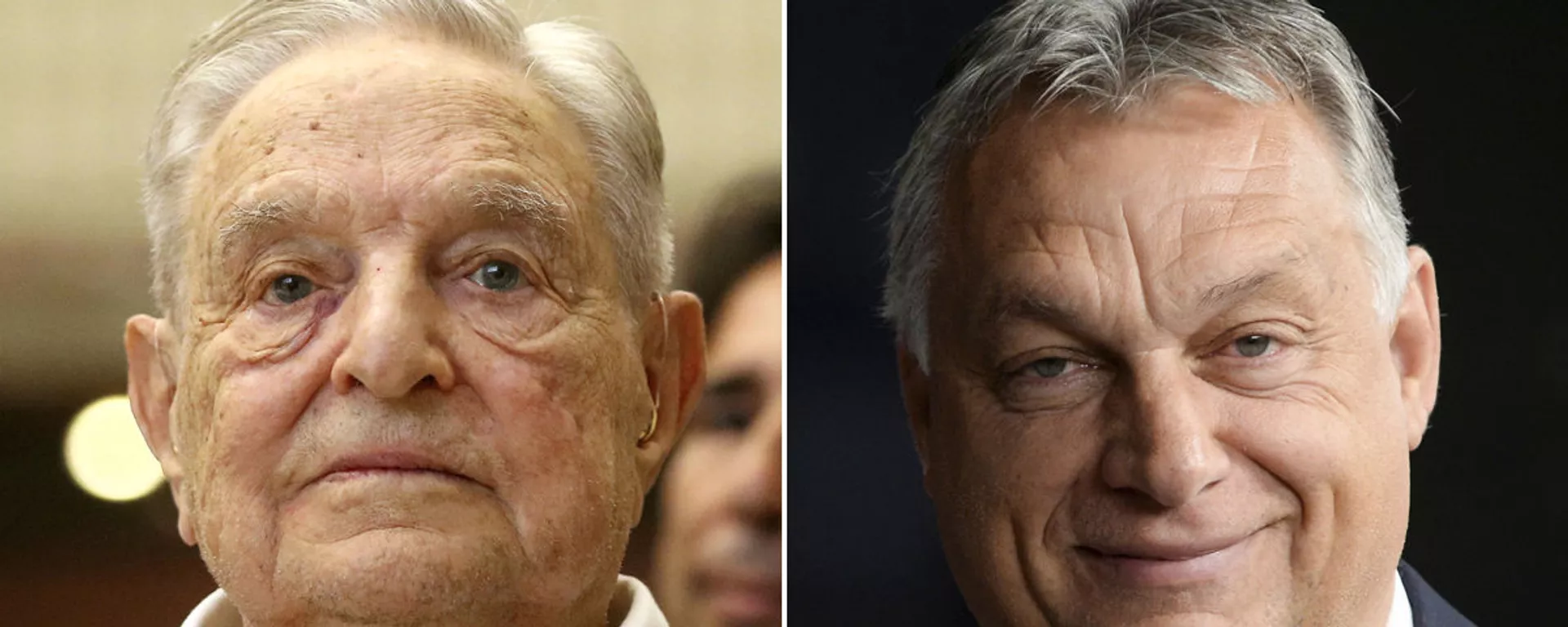 George Soros, inversor húngaro-estadounidense // Viktor Orban, primer ministro de Hungría George Soros, inversor húngaro-estadounidense // Viktor Orban, primer ministro de Hungría - Sputnik Mundo, 1920, 10.06.2022